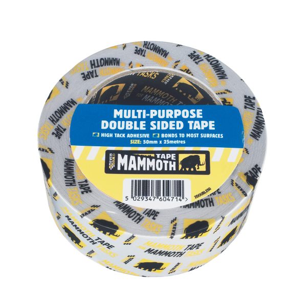 Multi-Purpose Double Sided Tape 50mm x 10m