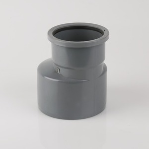 Brett Martin 110mm-160mm Push Fit PVCu Drain Connector Grey