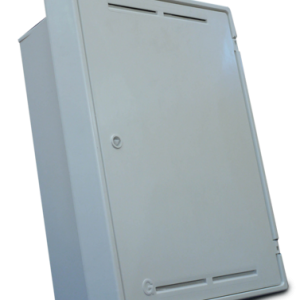 Gas Meter Box Flush White