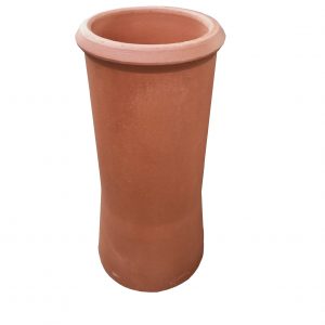 Roll Top Chimney Pot 900mm Red