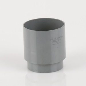 Brett Martin 68mm Round Downpipe Connector Grey