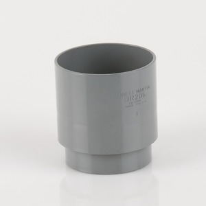 Brett Martin 68mm Round Downpipe Connector Grey