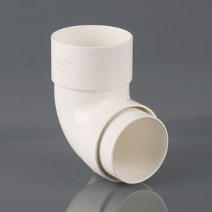 Brett Martin 68mm Round 92° Downpipe Bend White