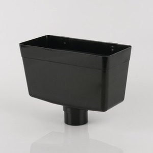 Brett Martin 68mm Round Downpipe Rainwater Head Black