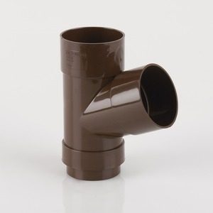 68mm Downpipe Round PVCu