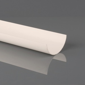 Brett Martin 112mm Roundstyle PVCu Gutter 2m White