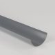 Brett Martin 112mm Roundstyle PVCu Gutter 2m Black