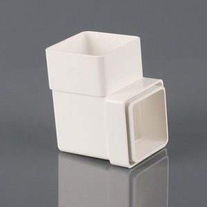 Brett Martin 65mm Square 92° Downpipe Bend White