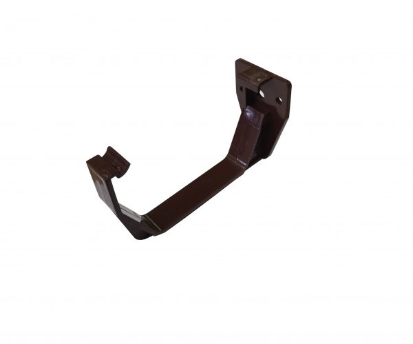 Brett Martin 114mm Squarestyle PVCu Fascia Bracket Brown