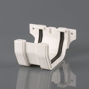 Brett Martin 114mm Squarestyle PVCu Joint/Union White