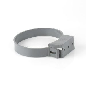 Brett Martin 160mm PVCu Single Fixing Soil Pipe Bracket Grey