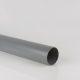 Brett Martin 110mm Push Fit PVCu Plain Ended 3m Pipe Black