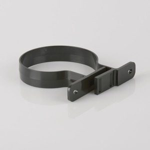 Brett Martin 110mm PVCu Double Fixing Soil Pipe Bracket Black