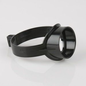 Brett Martin 110mm Push Fit PVCu Strap on Boss Black