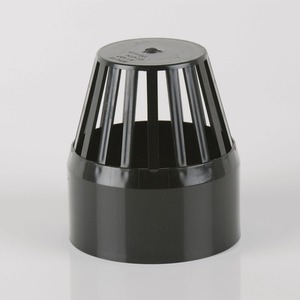 Brett Martin 110mm PVCu Vent Cowl Black