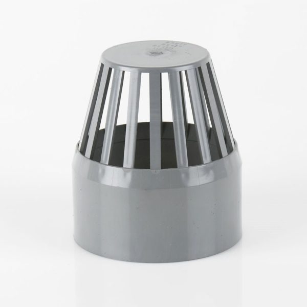 Brett Martin 110mm PVCu Vent Cowl Grey