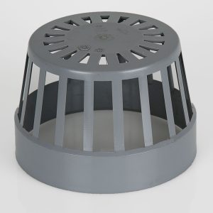 Brett Martin 160mm PVCu Vent Cowl Grey