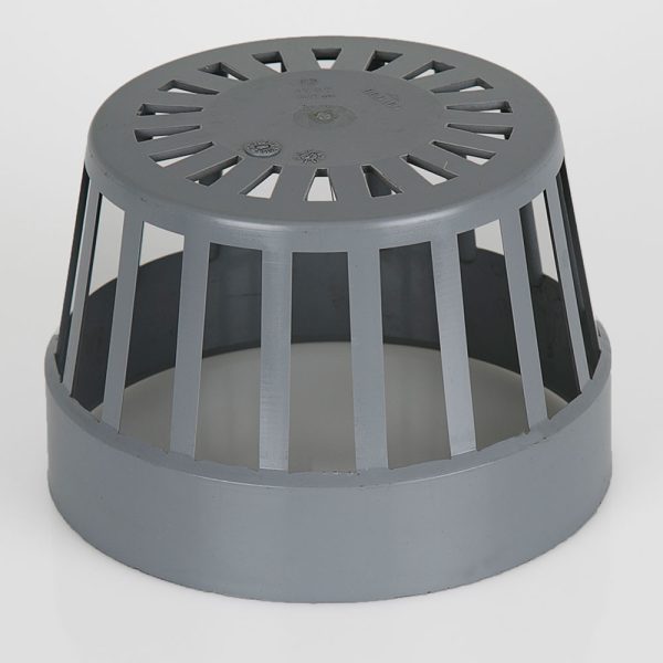 Brett Martin 160mm PVCu Vent Cowl Grey