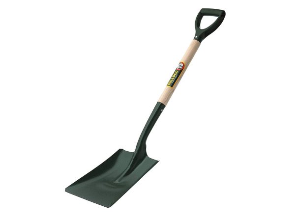 Bulldog Shovel Square Wooden Handle