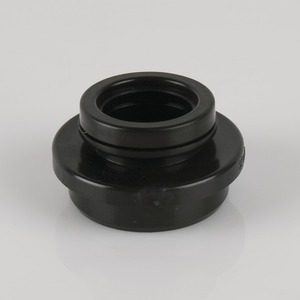 Brett Martin 40mm Ring Seal Connection Waste Adaptor Black