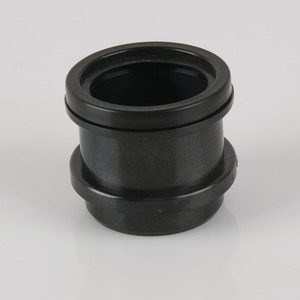 Brett Martin 50mm Ring Seal Connection Waste Adaptor Black