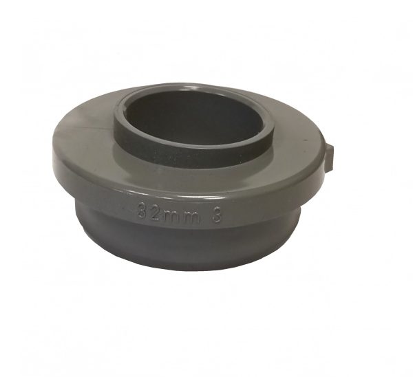 Brett Martin 32mm Solvent Weld Connection Waste Adaptor Grey