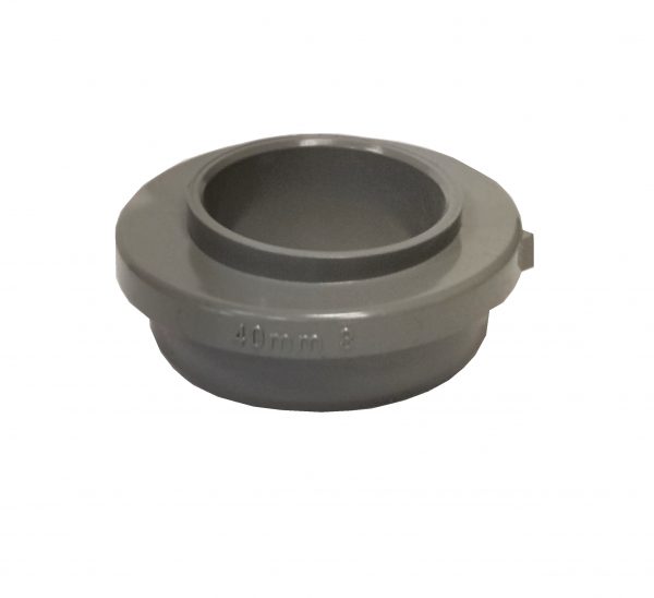 Brett Martin 40mm Solvent Weld Connection Waste Adaptor Grey