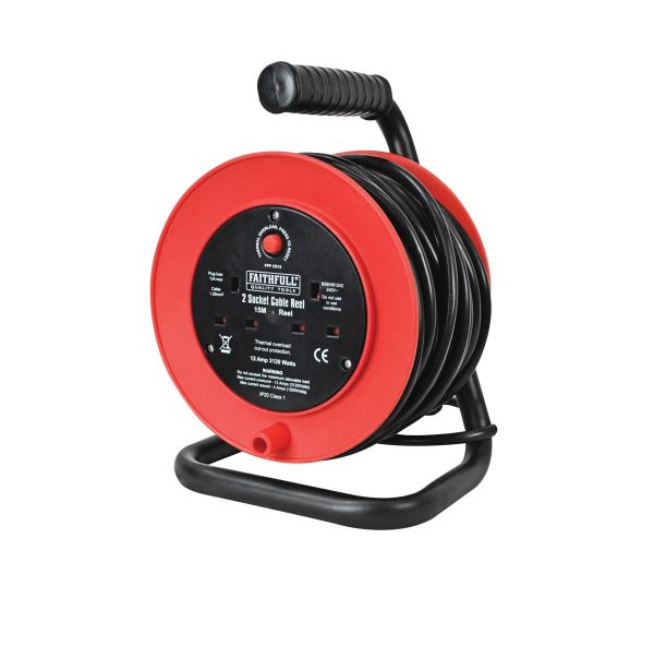 Faithful Cable Reel 25M X 230 Volt 13 Amp