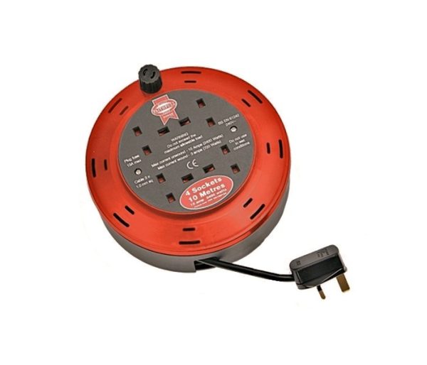 Fai/Full Cable Reel 230V 10M X 10 Amp