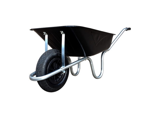 Contractors Black Wheelbarrow 85Lt