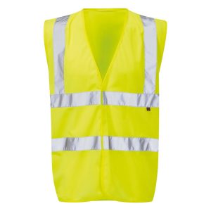 Safety Waistcoat Hi-Vis Large Yellow