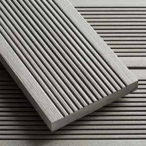 SmartBoard Battleship Grey Wood Plastic Composite Decking 20mm x 138mm x 3600mm