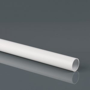 Brett Martin 40mm Solvent MuPVC Waste 3m Pipe White