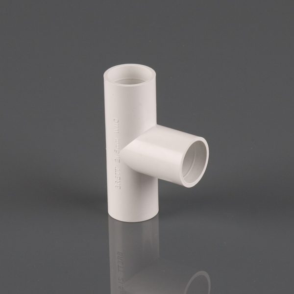 Brett Martin 21.5mm Overflow 90° Tee White