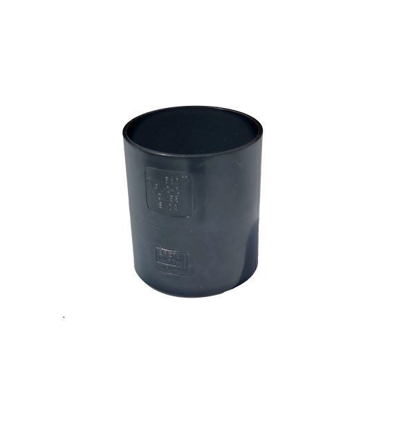 Brett Martin 50mm Solvent Weld Straight Connector Black