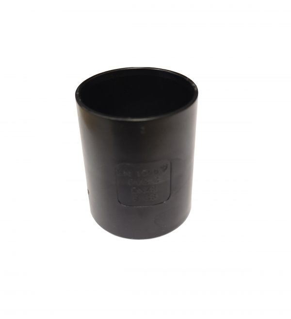 Brett Martin 40mm Solvent Weld Straight Connector Black