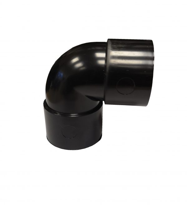 Brett Martin 40mm Solvent Weld 90° Knuckle Bend Black