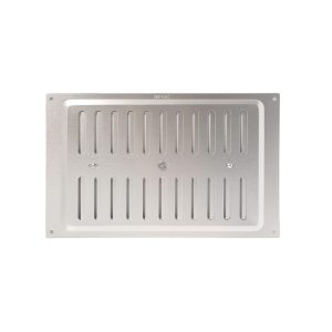 Metal 225mm x 150mm Hit & Miss Grill Aluminium