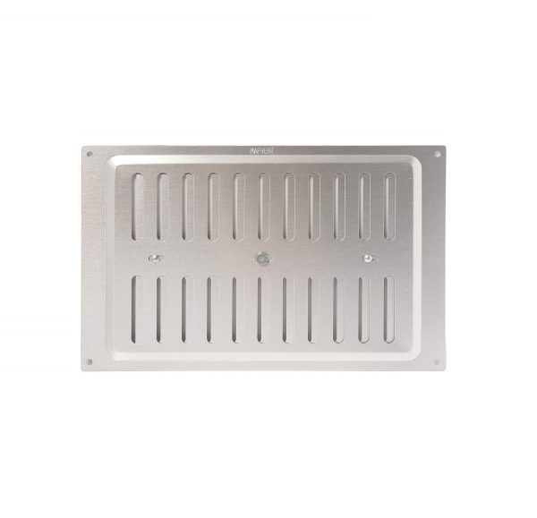 Metal 225mm x 150mm Hit & Miss Grill Aluminium