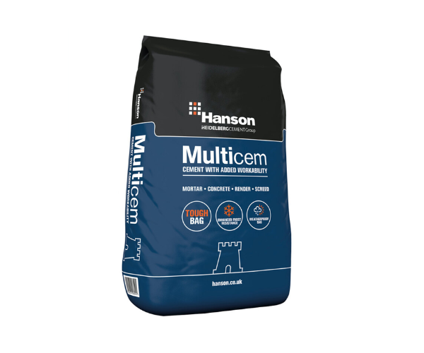 Hanson Multicem Cement Durable Bag 25kg