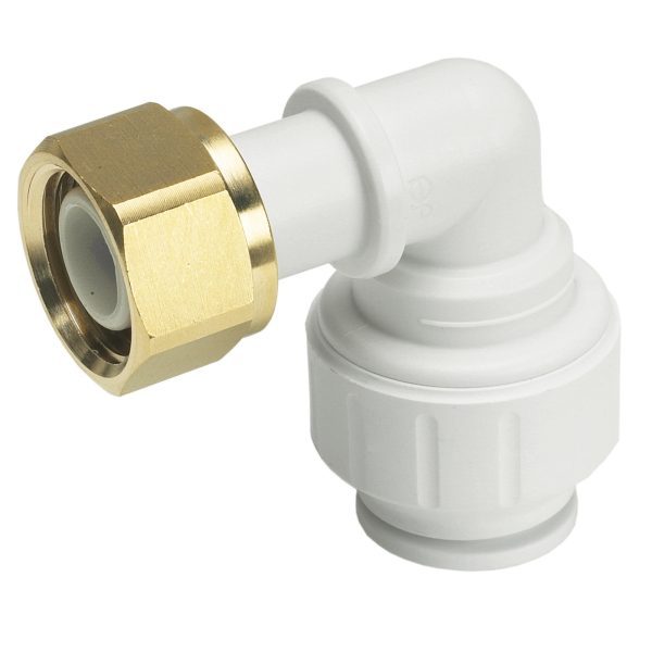 Speedfit 15mm x 1/2 Bent Tap Connector