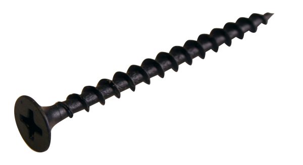 Drywall Screws Coarse 50mm Black (1000 per box)