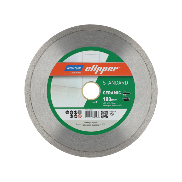 Clipper Diamond Ceramic Blade Standard 180mm x 25.4mm/22.23mm