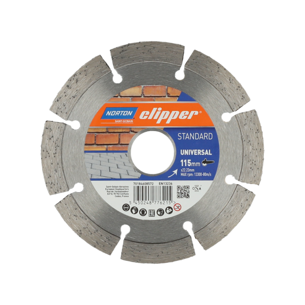 Clipper Diamond Blade Standard Universal 115mm x 22.23mm