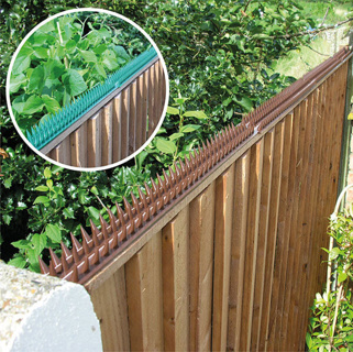 Fence Deterrent Spikes 500mm x 45mm (10 pack)