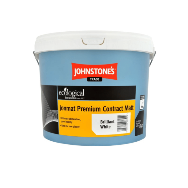 Johnstones Contract Emulsion B/White 15 Litre