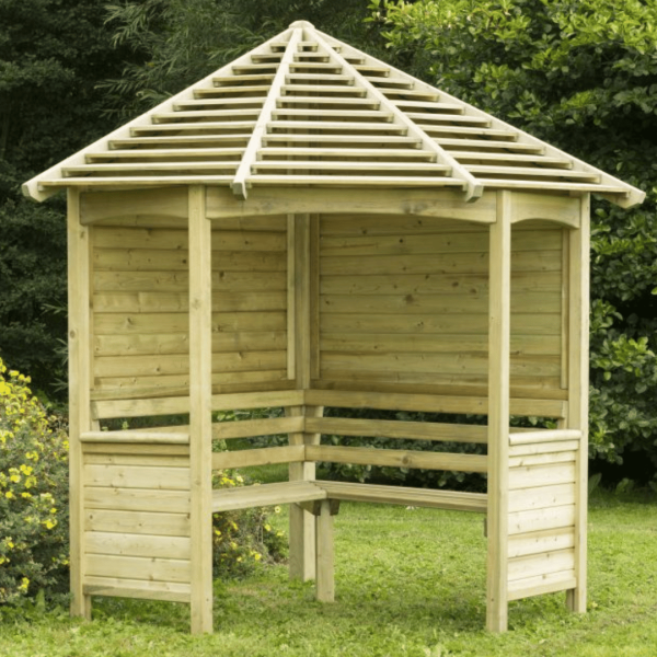 Forest Garden Venetian Corner Arbour