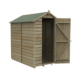 Apex Shed Overlap Pressure Treated 6ft x 4ft No Window