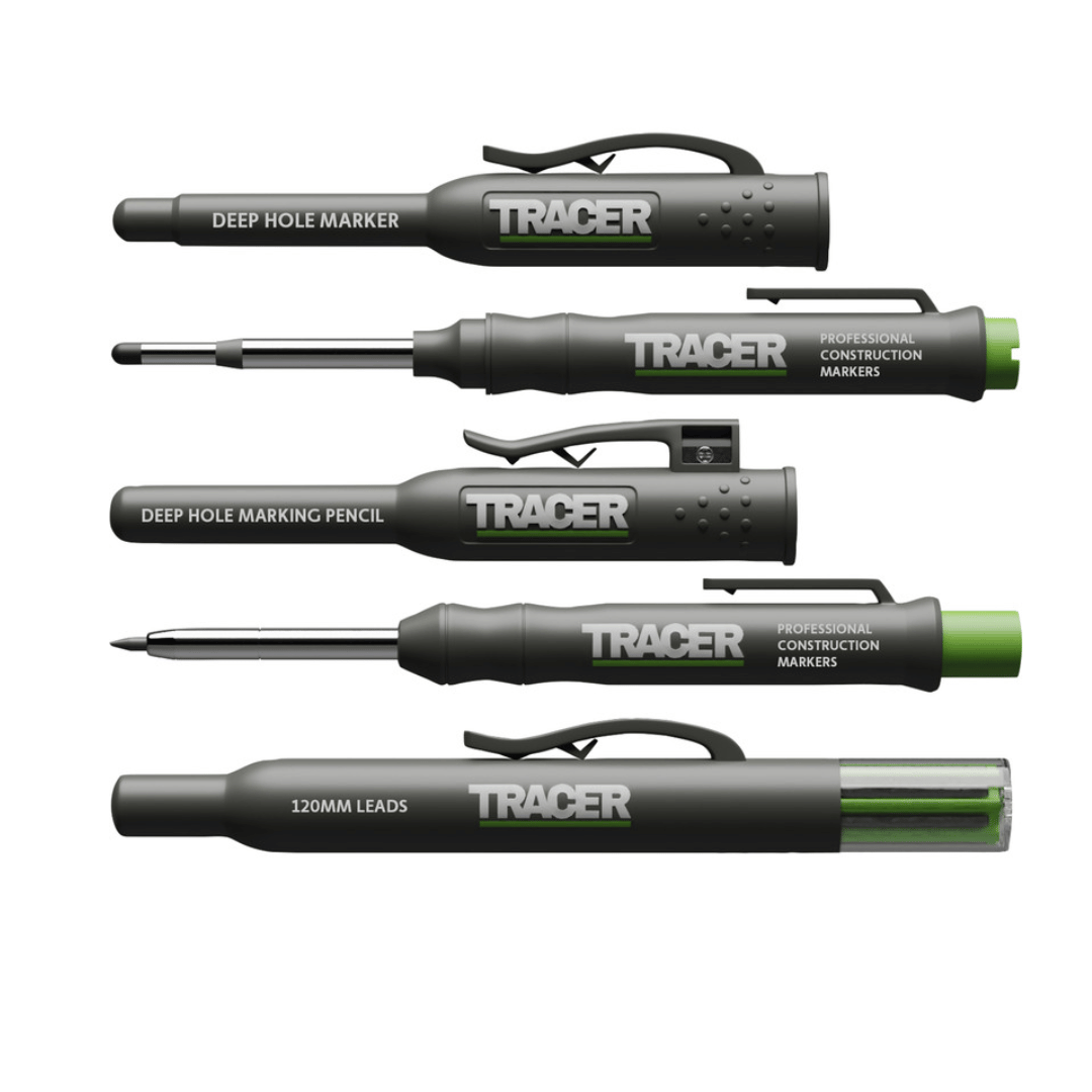 Tracer Pen, Pencil & Lead In Presentation Case