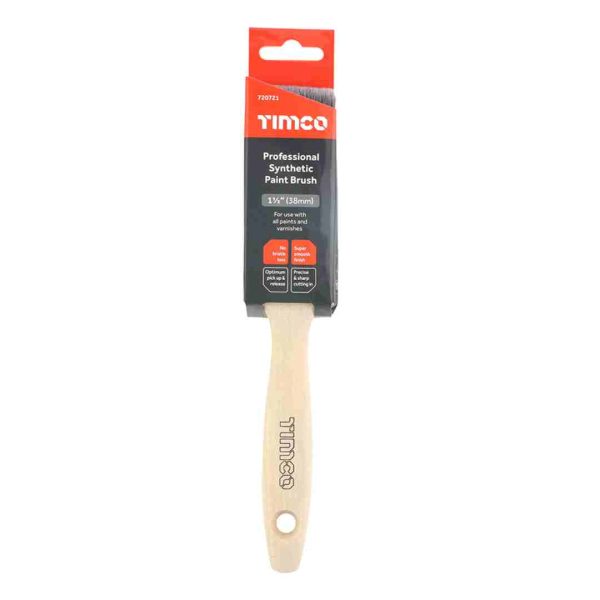 Timco Pro Synth Paint Brush 1 1/2"